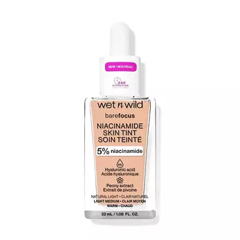 WET N WILD Тональный флюид Bare Focus Niacinamide Skin Tint