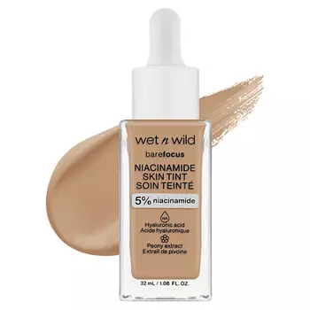 WET N WILD Тональный флюид Bare Focus Niacinamide Skin Tint