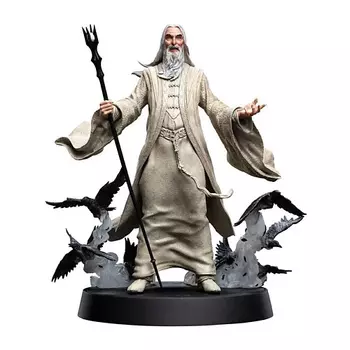 WETA WORKSHOP Игрушка Der Herr Der Ringe Of Fandom PVC Saruman The White Statue 26 см