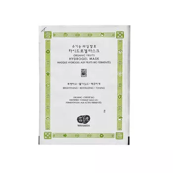 WHAMISA Маска для лица гидрогелевая на основе фруктовых ферментов