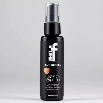 WHAT IF SPF 70 Солнцезащитный крем для лица