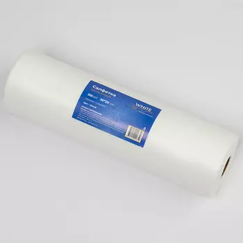 WHITE LINE Салфетка 30*20 рулон спанлейс №200