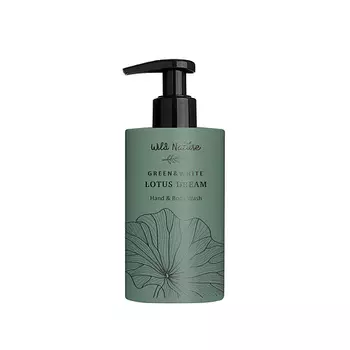 WILD NATURE Гель для мытья рук и тела Green & White Lotus Dream Hand & Body Wash