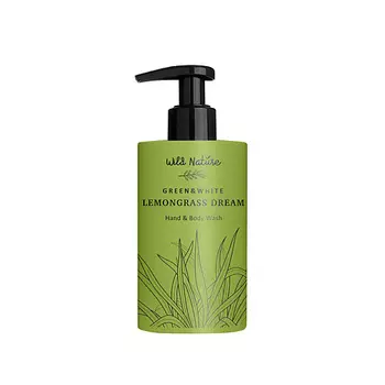 WILD NATURE Гель для мытья рук и тела Green & White Lemongrass Dream Hand & Body Wash