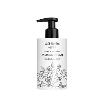 WILD NATURE Гель для мытья рук и тела Green & White Jasmine Dream Hand & Body Wash