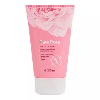 WILD NATURE Гель для умывания Pure Rose Facial Wash