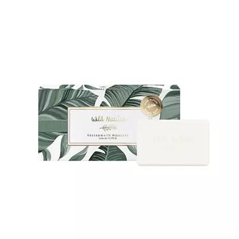 WILD NATURE Набор кускового мыла GREEN & WHITE PLEASURE