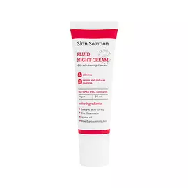 WILD NATURE Ночной флюид для лица Skin Solution Fluid night cream