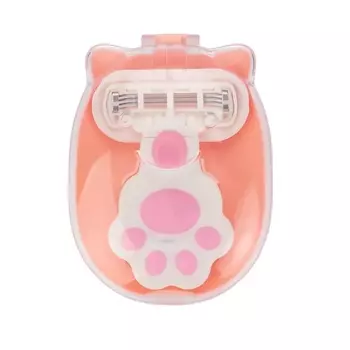 WILDER Бритва женская станок для бритья дорожный в пластиковом футляре, 3 лезвия B5L 1.0