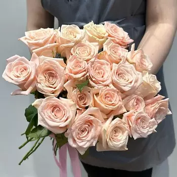 WISTERIA Букет 21 нежно-розовая роза