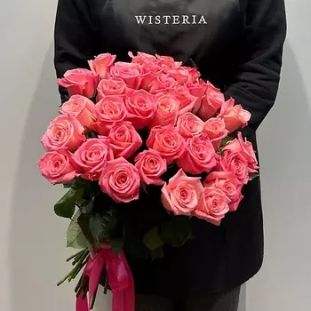WISTERIA Букет 35 розовых роз