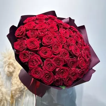 WISTERIA Букет 51 красная роза