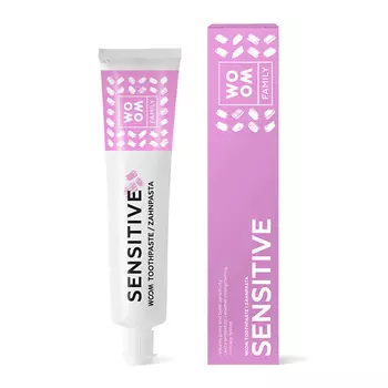 WO OM Зубная паста для чувствительных зубов Family SENSITIVE