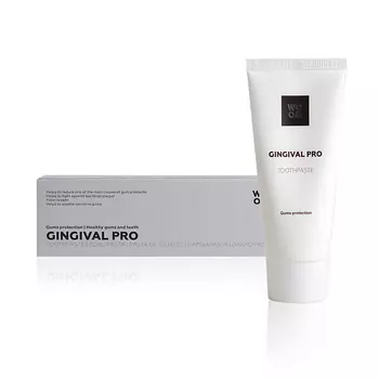 WO OM Зубная паста с хлоргексидином 0,12% Gingival Pro, противовоспалительная и антибактериальная