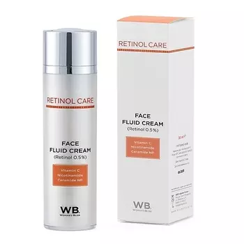 WOMAN`S BLISS Крем-флюид для лица с ретинолом 0,5% RETINOL CARE 50.0