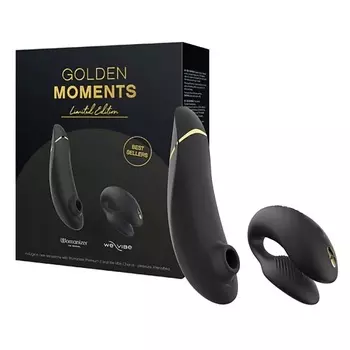 WOMANIZER Набор Golden Moments: Premium 2 + We-Vibe Chorus