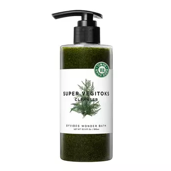 WONDER BATH Пенка для лица очищающая Cleanser Green