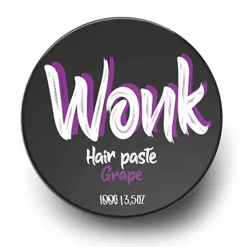 WONK Паста для укладки волос сильной фиксации с ароматом винограда 100.0