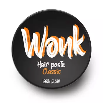 WONK Паста для укладки волос сильной фиксации с классическим ароматом 100.0