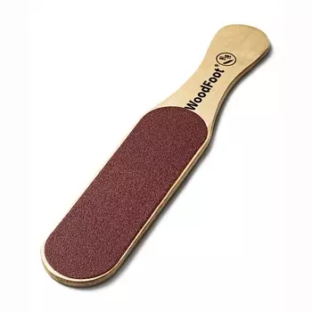 WOODFOOT Терка для ног, пилка педикюрная, щетка для стоп, скребок для пяток