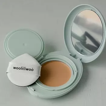 WOOLILIWOO Многофункциональный бежевый солнцезащитный бальзам-кушон Beige Sun Balm SPF50 + PA++++