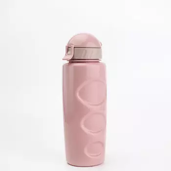 WOWBOTTLES Бутылка для воды и других напитков с трубочкой "LIFESTYLE", anatomic 500 мл
