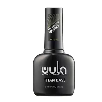WULA NAILSOUL База повышенной адгезии Titan base coat, тон Blue