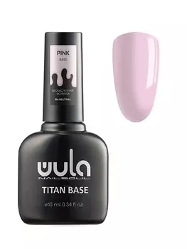 WULA NAILSOUL База повышенной адгезии Titan base coat, тон Blue
