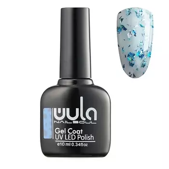 WULA NAILSOUL Гель лак Glitter Rain тон 624