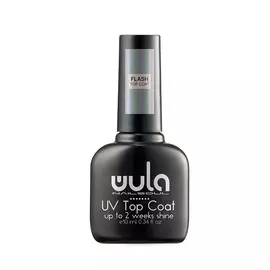 WULA NAILSOUL Верхнее покрытие светоотражающее Flash Top Coat