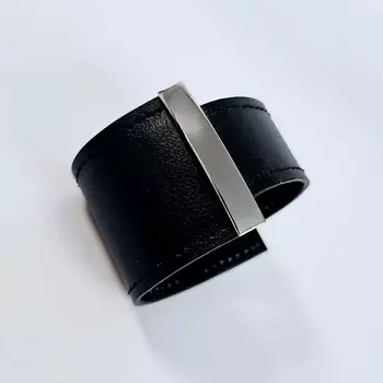 XENIA DUKOVA Браслет из натуральной кожи ручной работы