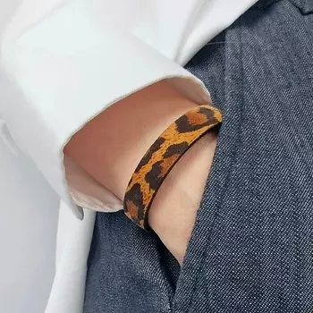 XENIA DUKOVA Браслет леопардовый