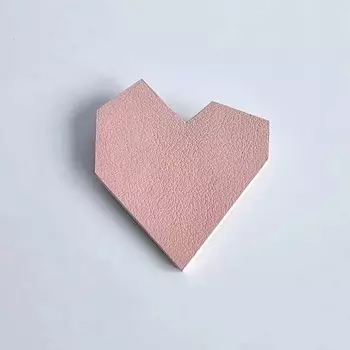 XENIA DUKOVA Брошь сердце розовое