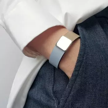 XENIA DUKOVA Кожаный браслет на руку