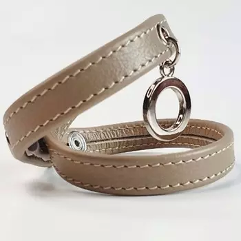 XENIA DUKOVA Кожаный браслет на руку