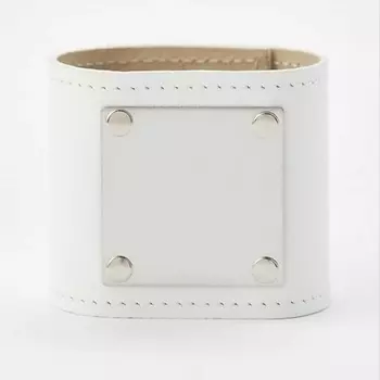 XENIA DUKOVA Широкий кожаный браслет