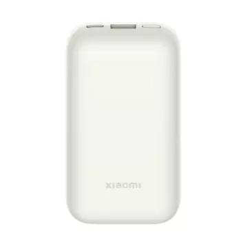 XIAOMI Аккумулятор внешний Xiaomi 33W Power Bank 10000mAh Pocket Edition Pro (Ivory) 1