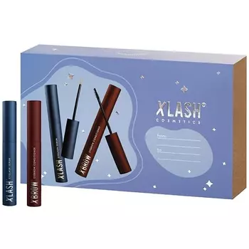 XLASH COSMETICS Almea Набор "Время идеальных ресниц и бровей" (XBROW + XLASH)