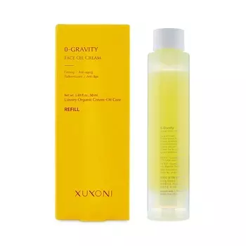 XUYONI Сменный блок крема для лица на основе миндального масла и сквалана 0-Gravity 50.0
