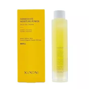 XUYONI Сменный блок крема для лица с oil-технологией для глубокого питания кожи Immediate Moisture 50.0