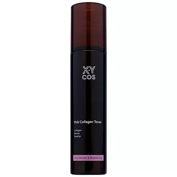XYCOS Тонер для лица органический антивозрастной с коллагеном Pink Collagen