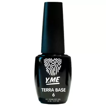 Y.ME Камуфлирующая база с разноцветными частичками фольги Terra Base