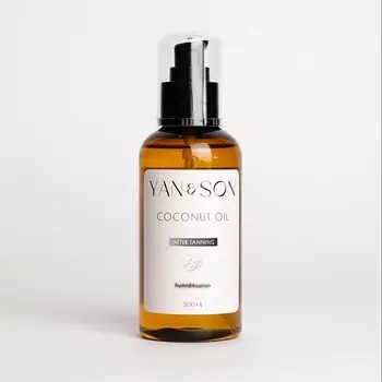 YAN&SON Масло увлажняющее после загара Кокос с пантенолом, ромашкой, скваланом и витамином Е