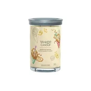 YANKEE CANDLE Ароматическая свеча Banoffee Waffle
