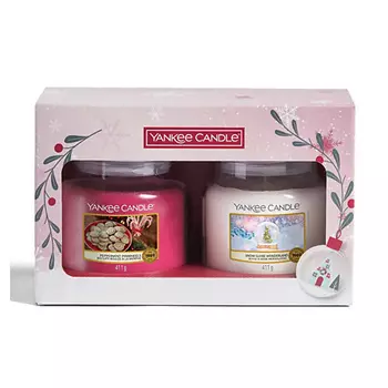 YANKEE CANDLE Ароматическая свеча Christmas set with medium Classic candles