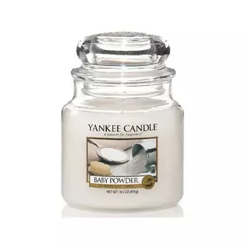 YANKEE CANDLE Ароматическая свеча Classic Medium Baby Powder