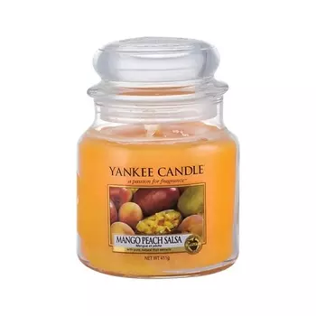 YANKEE CANDLE Ароматическая свеча Classic medium Mango Peach Salsa