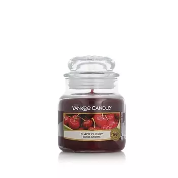 YANKEE CANDLE Ароматическая свеча Classic Small Jar Black Cherry