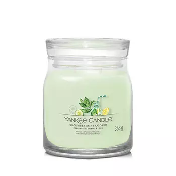 YANKEE CANDLE Ароматическая свеча Cucumber Mint Cooler