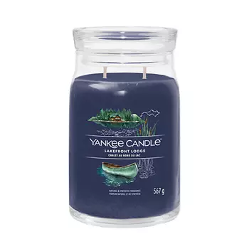 YANKEE CANDLE Ароматическая свеча Lakefront Lodge
